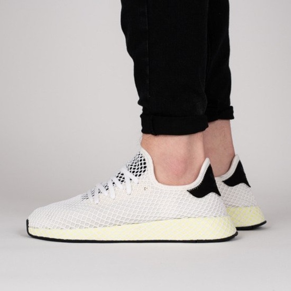 adidas deerupt runner chalk white